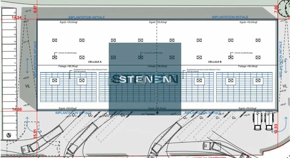 LOCAL D'ACTIVITE - ENTREPOT A LOUER DE 2 991 M&sup2;
