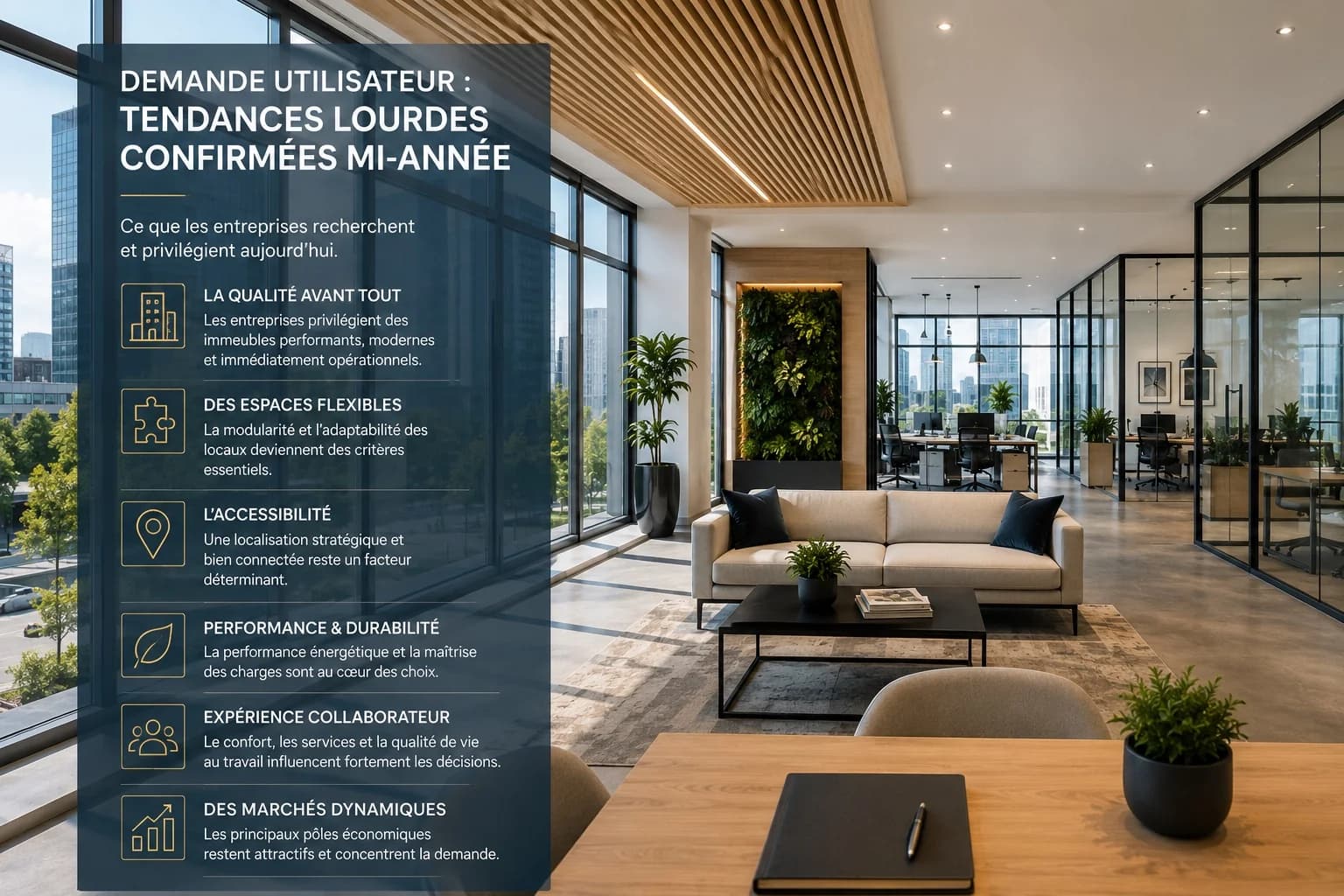 Demande utilisateur : les tendances de fond qui se confirment à mi-année
